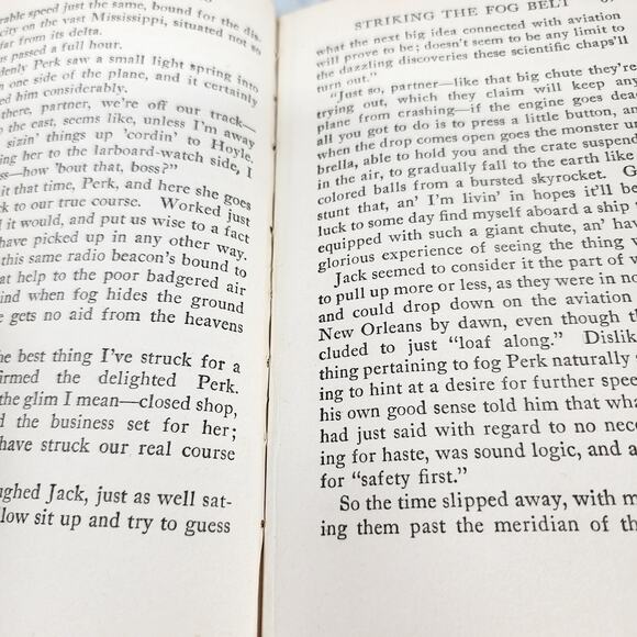 Vtg Book 1930: The Sky Detectives Ambrose Newcomb How Jack Ralston Got His Man - Picture 13 of 15